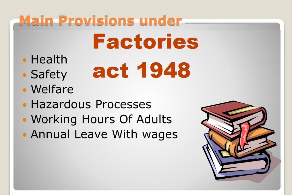Factories Act 1948 Regulations For Safety Of Workers